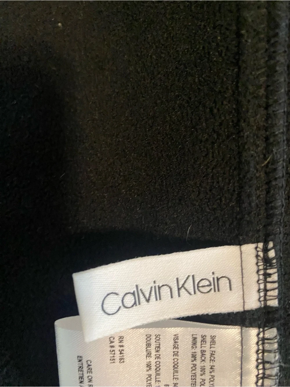 Calvin Klein Navy Utility Softshell Jacket - Picture 8 of 13